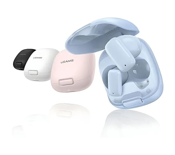 USAMS ID25 Series TWS Douszne Bluetooth 5.3 Niebieski