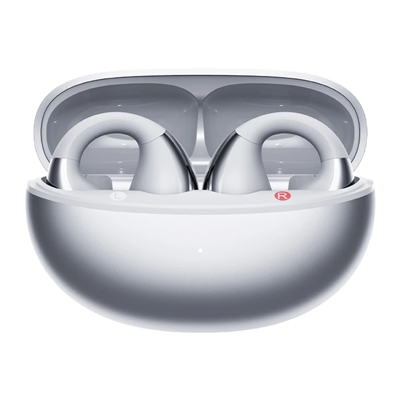 Słuchawki bezprzewodowe QCY Crossky Clip C30S Konstrukcja klipsa Przewodnictwo powietrzne Bluetooth 6.0 Srebrny