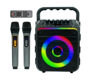 Musicmate MM-SC300 SoundRider 18W Bluetooth Mikrofon Karaoke Czarny - Kup na Raty - RRSO 0%