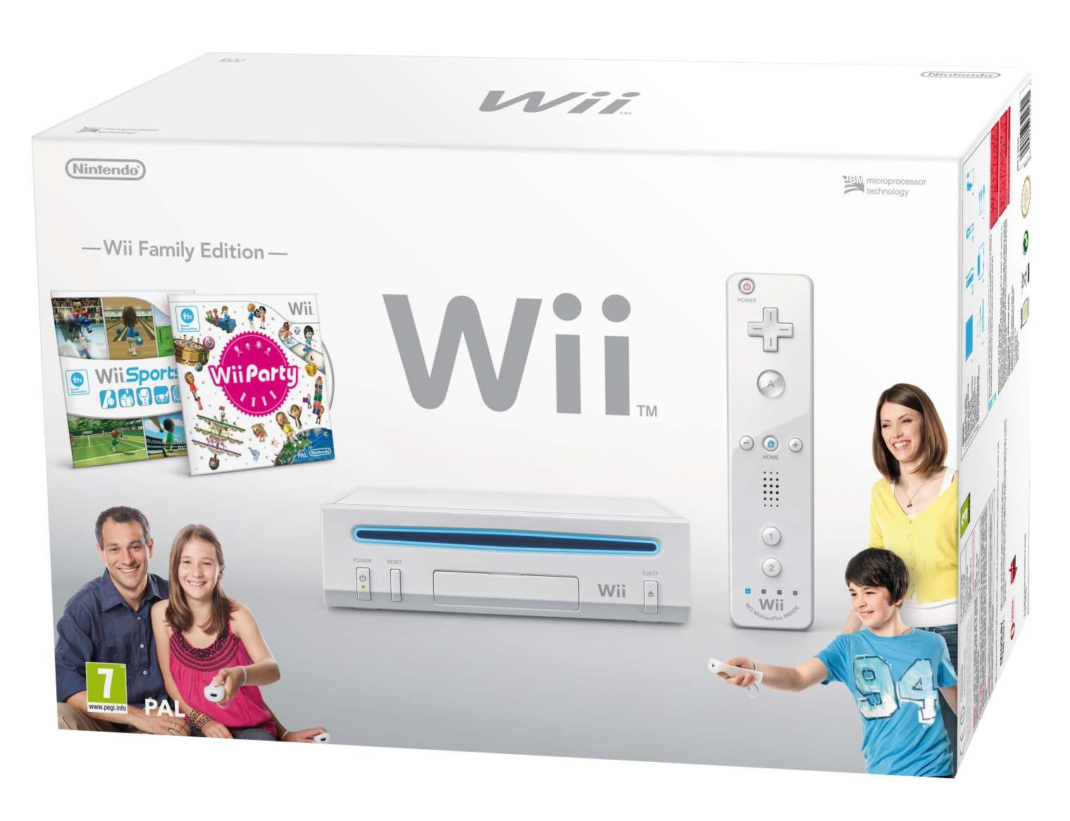 Nintendo Wii Family Edition (biały)