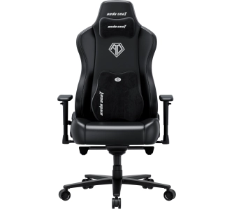 Fotel Anda Seat Novis Plus XL Gamingowy do 150kg Skóra ECO Czarny