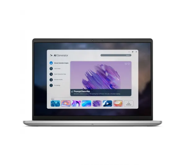 Dell Pro 14 Essential PV14255 14" Ryzen AI 7 Pro 350 16GB RAM 1TB Dysk SSD Win11 Pro Platynowy Funkcje AI - Kup na Raty - RRSO 0%