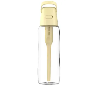 Butelka filtrująca Dafi Solid Glass 0,6l Yellow Butter 1 wkład