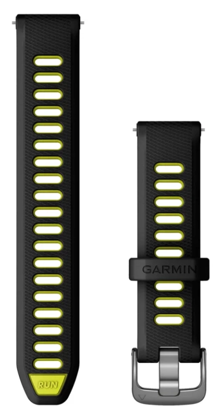 Pasek Garmin Quick Release 18mm Czarno-żółty
