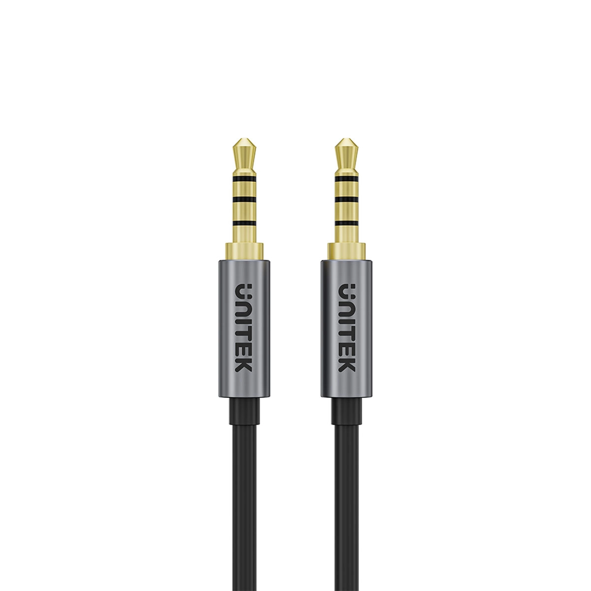 Kabel audio Unitek jack 3.5mm AUX 1m Czarny