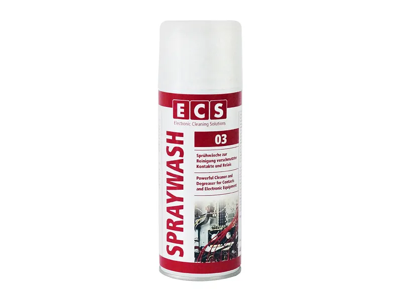 Spray ECS AG SPRAYWASH 400ml Zmywacz do osadów i kurzu