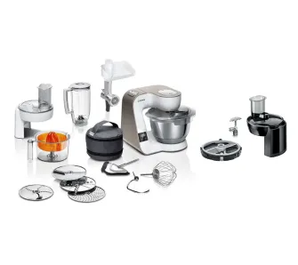 Robot kuchenny Bosch MUM5XW40 Z wbudowaną wagą Maszynką do mielenia Wyciskarką do cytrusów + MUZS4CC