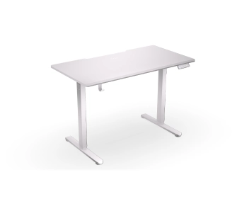 Biurko Endorfy Atlas S Electric Onyx White 114cm Regulacja wysokości Biały