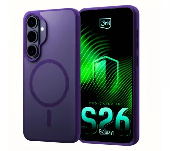 Etui 3mk Hardy Hazy MagCase do Galaxy S26 Fioletowy