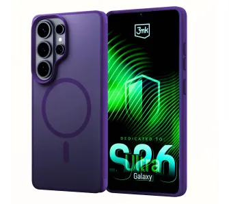 Etui 3mk Hardy Hazy MagCase do Galaxy S26 Ultra Fioletowy