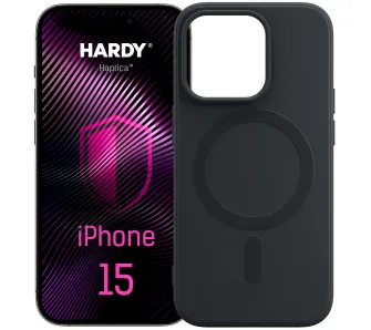 Etui 3mk Hardy Haptica MagCase do iPhone 15 Czarny