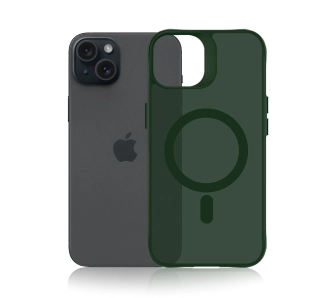 Etui 3mk Hardy Hazy MagCase do iPhone 15 Zielony