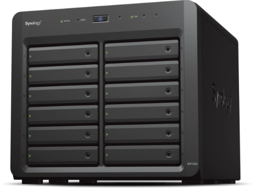 Moduł rozszerzający Synology DX1222 Czarny