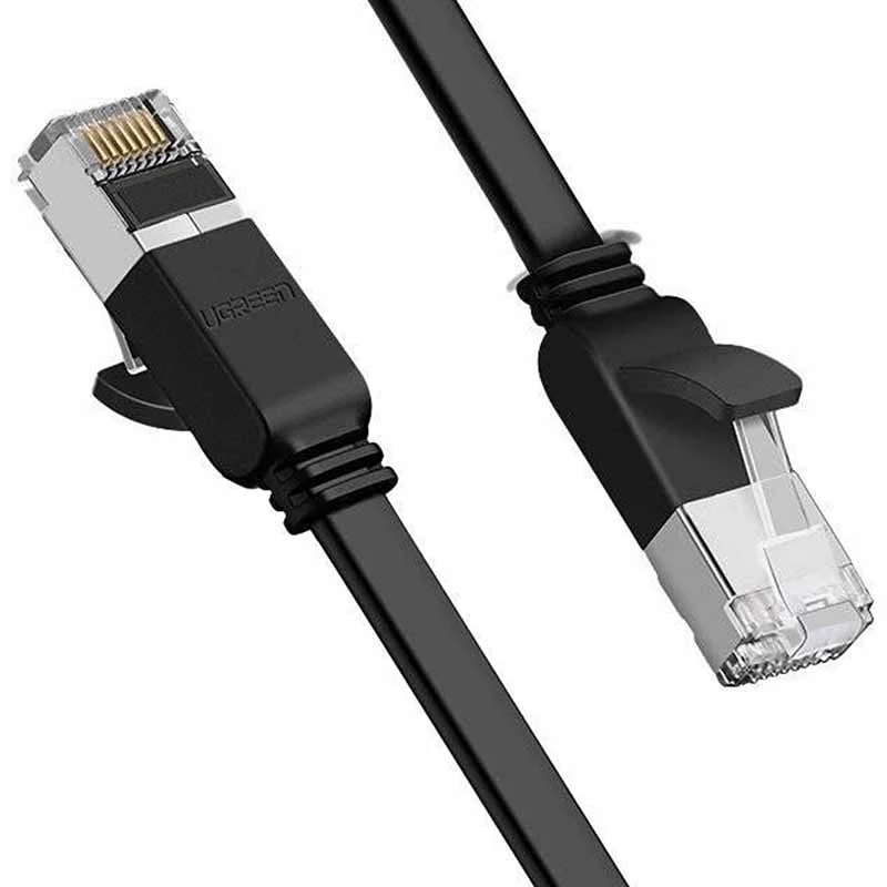 Kabel sieciowy UGREEN NW101 50191 RJ45 Cat.6 UTP 1m Czarny