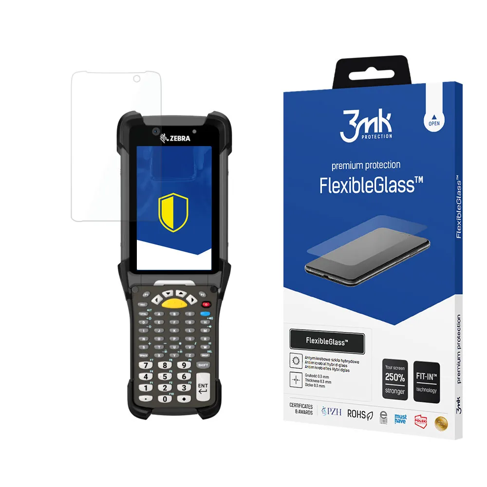 Szkło hybrydowe 3mk FlexibleGlass do Zebra MC930B/MC9300