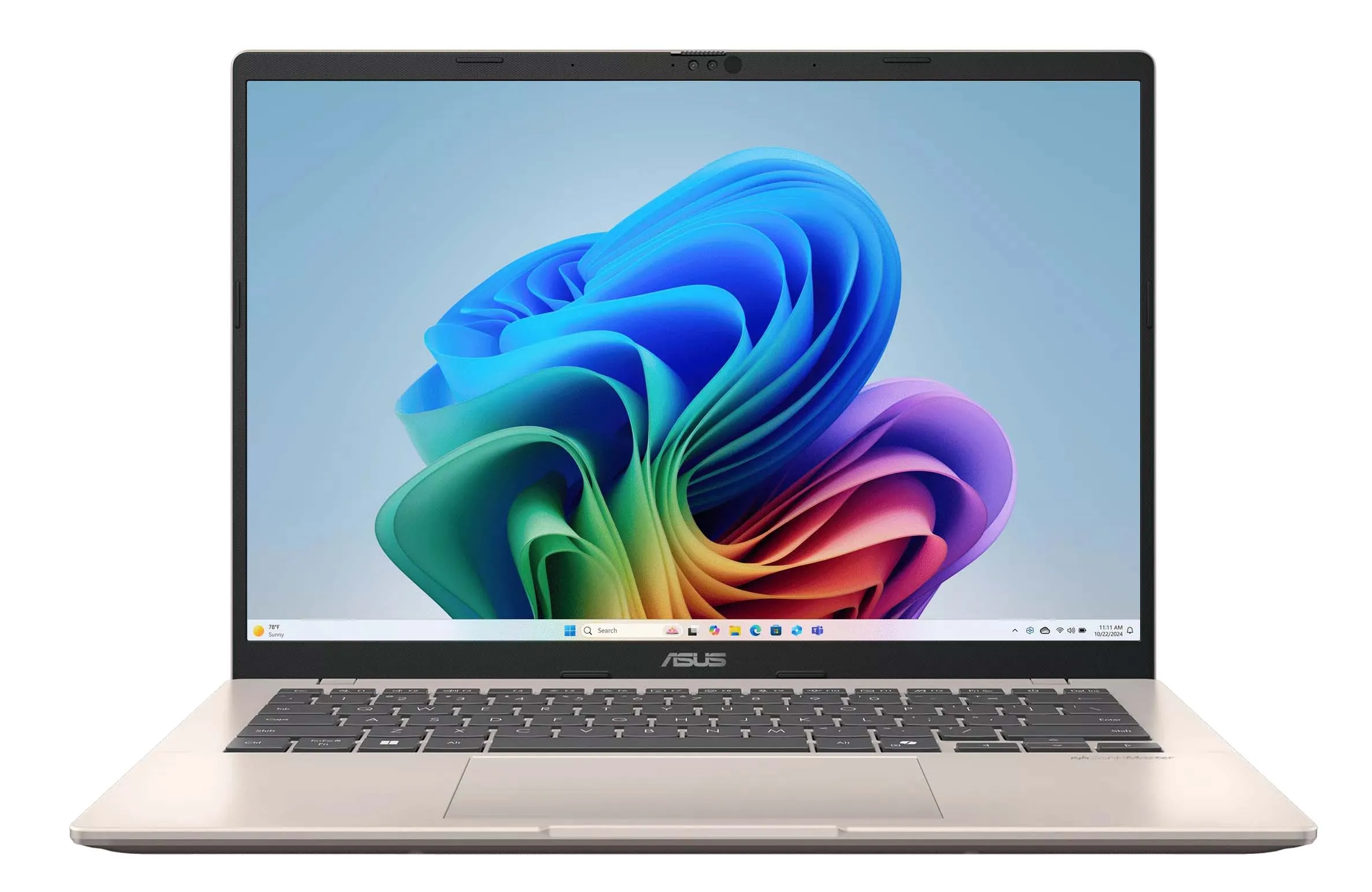 Laptop ASUS Vivobook 14 M1407GA-LY011W 14" Ryzen AI 7 445 16GB RAM 512GB Dysk SSD Win11 Złoty Funkcje AI