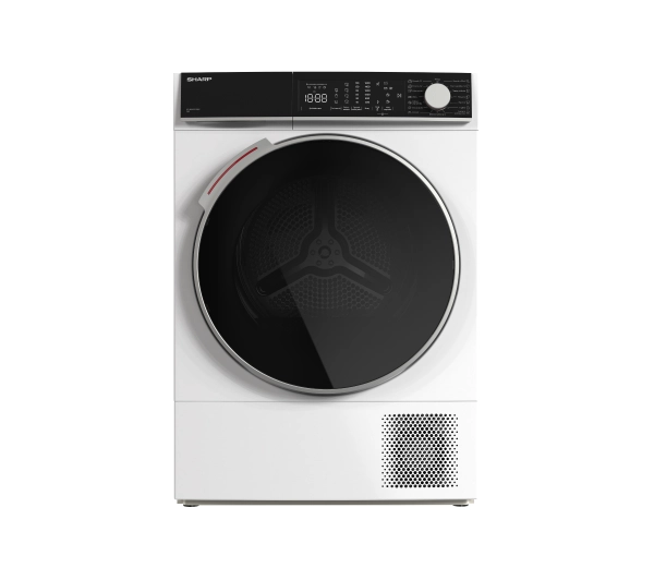 Suszarki do prania - Sharp KDNHL8S9GWCPL 60cm 8kg