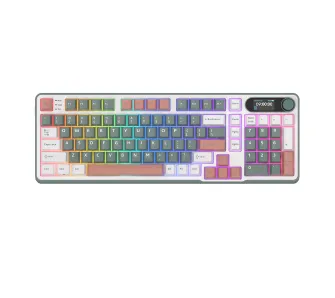Klawiatura mechaniczna Royal Kludge RK-S98 Camping Green Chartreuse Switch Biało-Zielony
