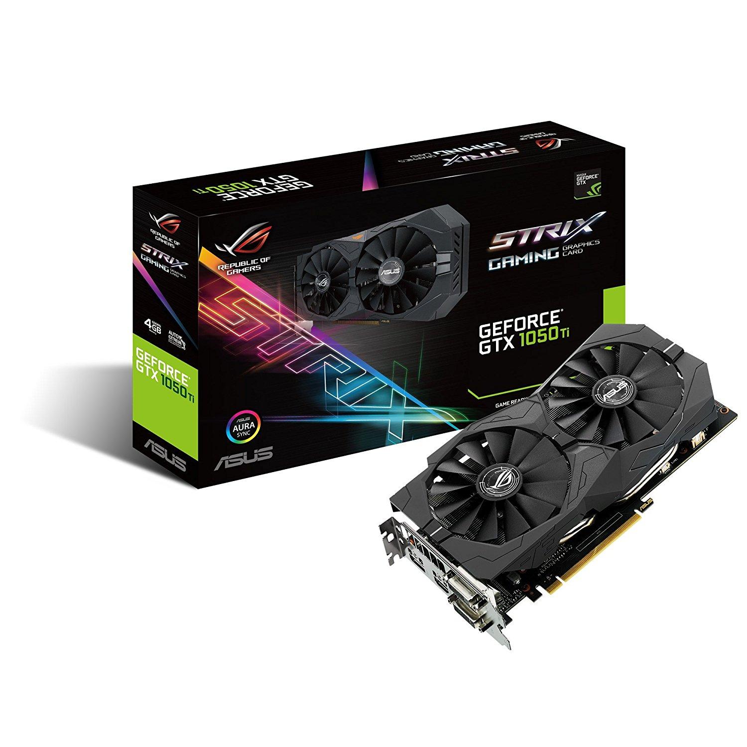 ずっと気になってた ASUS ROG Strix GeForce GTX 1050Ti OC 4GB GDDR5 128bit グラフィックボード・グラボ・ビデオカード