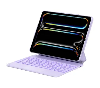 Typecase Edge z klawiaturą do iPad Air 13" M2 2024/M3 2025/M4 2026 Jasnofioletowy