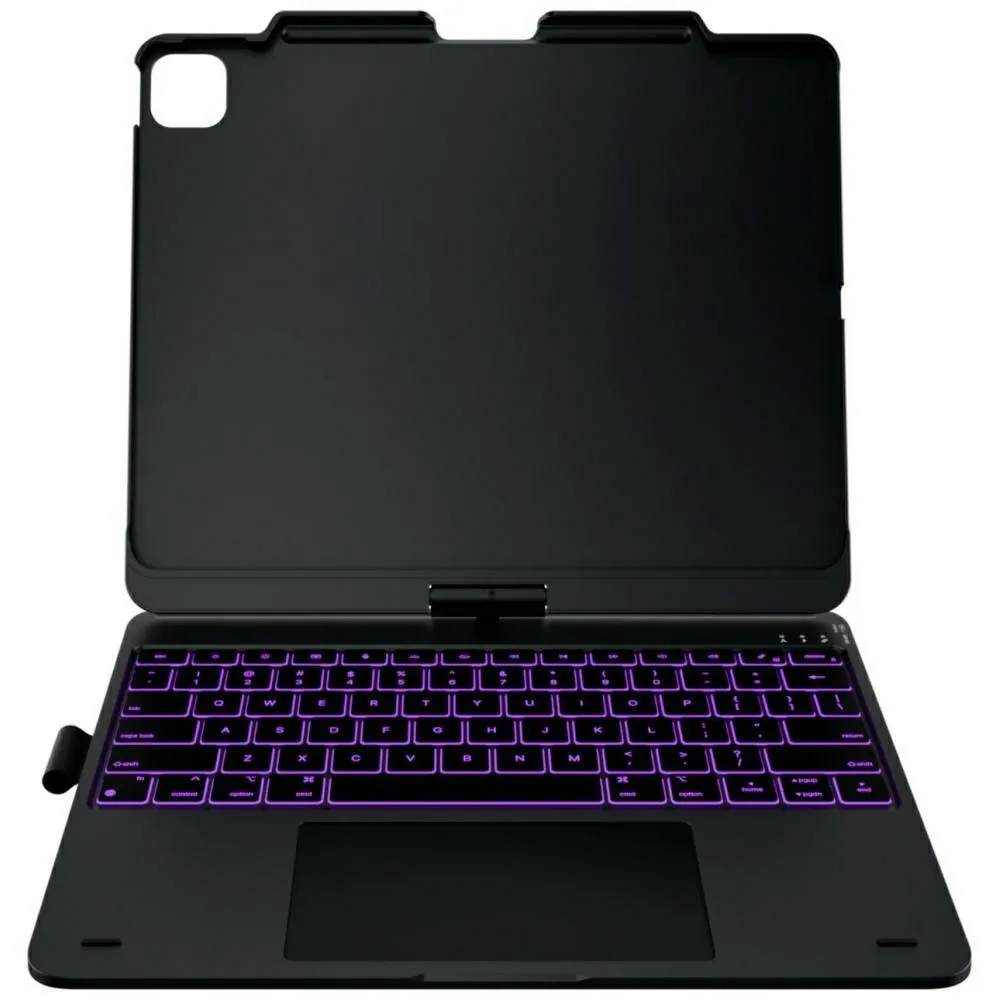 Etui na tablet Typecase Flexbook Touch z klawiaturą do iPad Air 13" M2 2024/M3 2025/M4 2026 Czarny