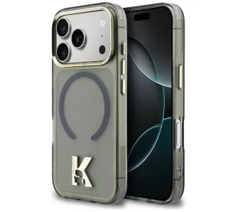 Etui Karl Lagerfeld IML K Head Logo MagSafe do iPhone 17 Pro Czarny