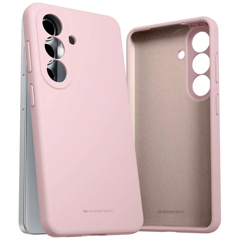 Etui Mercury Silicone do Galaxy S26 Różowy
