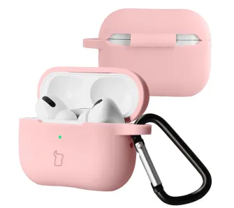 Etui na słuchawki Bizon Case Headphone Silicone do AirPods Pro 2 Jasnoróżowy