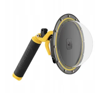 Obudowa podwodna Telesin GP-DMP-T09 do GoPro HERO 9 10 11 12 Czarno-żółty
