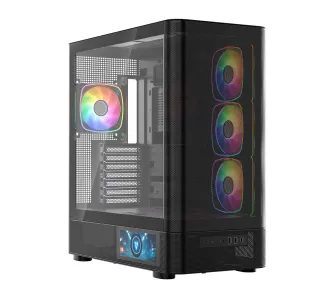 Obudowa MODECOM Volcano AQ400 ARGB Czarny