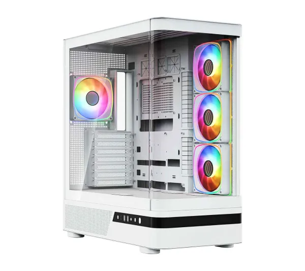 MODECOM Volcano AQ100 ARGB Biały