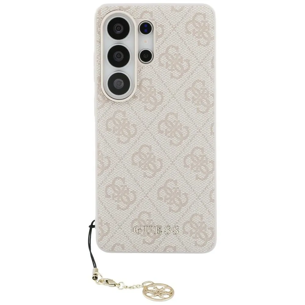 Etui Guess 4G Classic Logo Charm MagSafe do Galaxy S26 Ultra Różowy