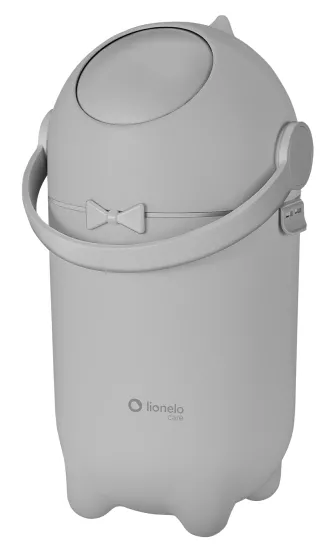 Kosz na pieluchy Lionelo Purebin Grey