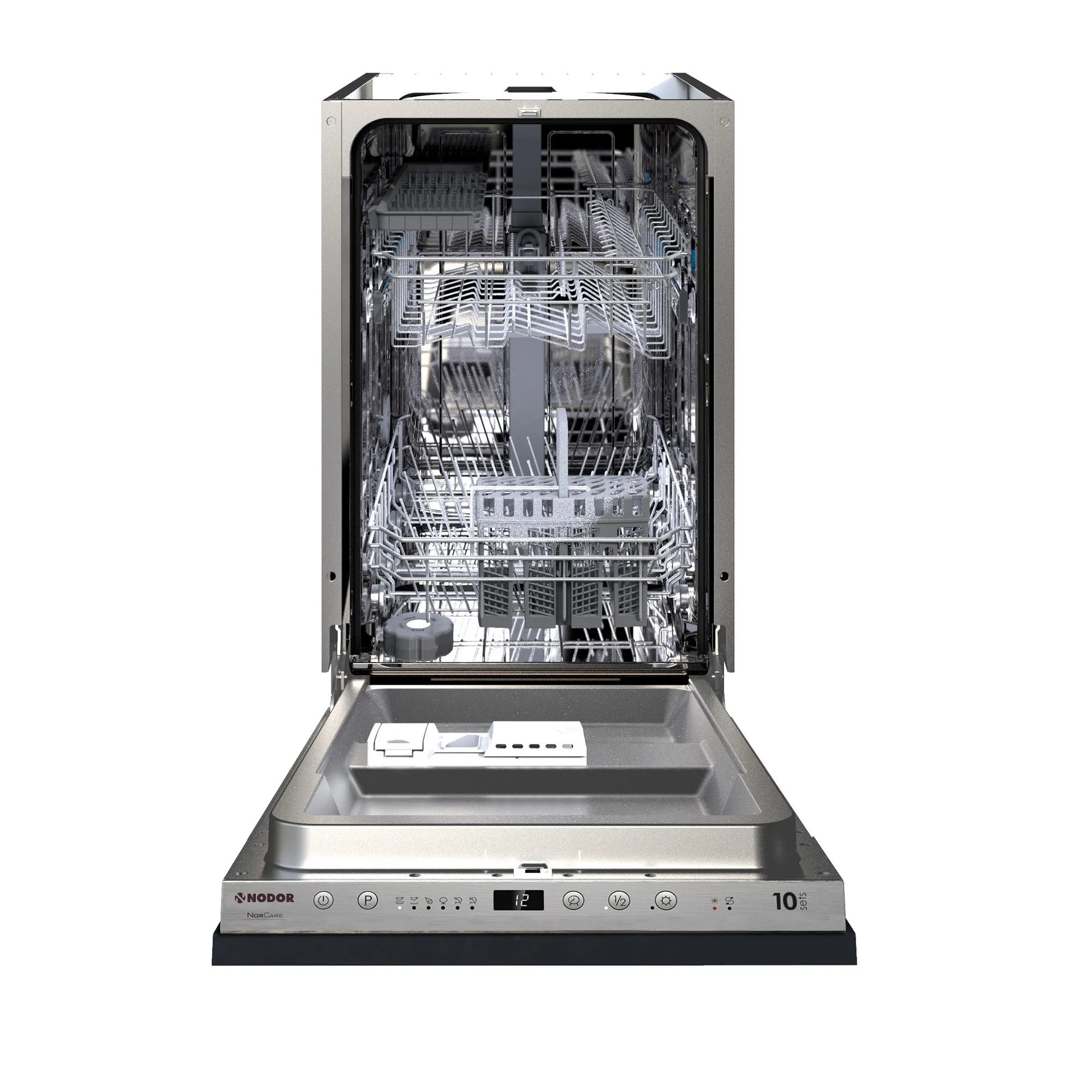 Zmywarka Nodor DW4611 I SL  45cm Kosz na sztućce
