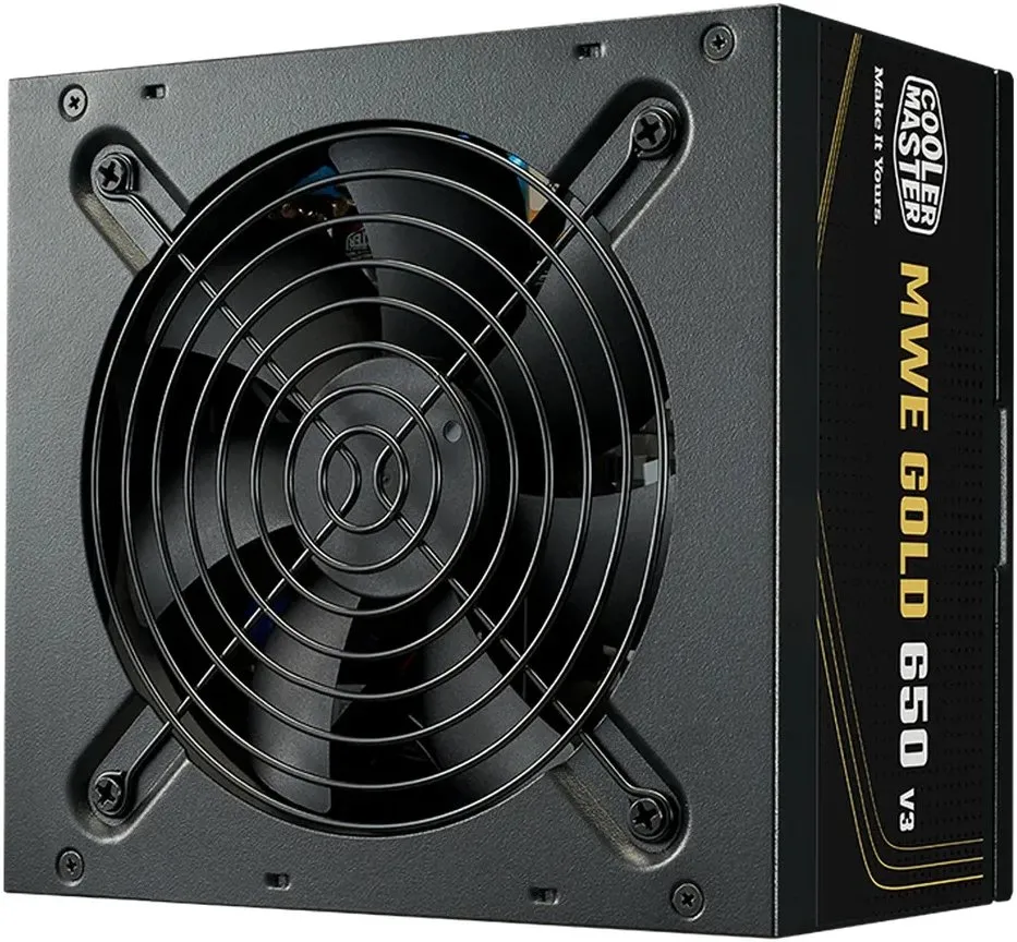 Zasilacz Cooler Master MWE Gold 650 V3 650W 80+ Gold Czarny