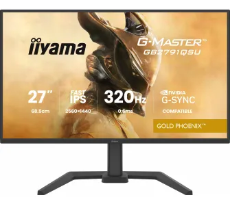 Monitor iiyama G-Master Gold Phoenix GB2791QSU-B1 27" 2K Fast IPS 320Hz 0,6ms MPRT Gamingowy
