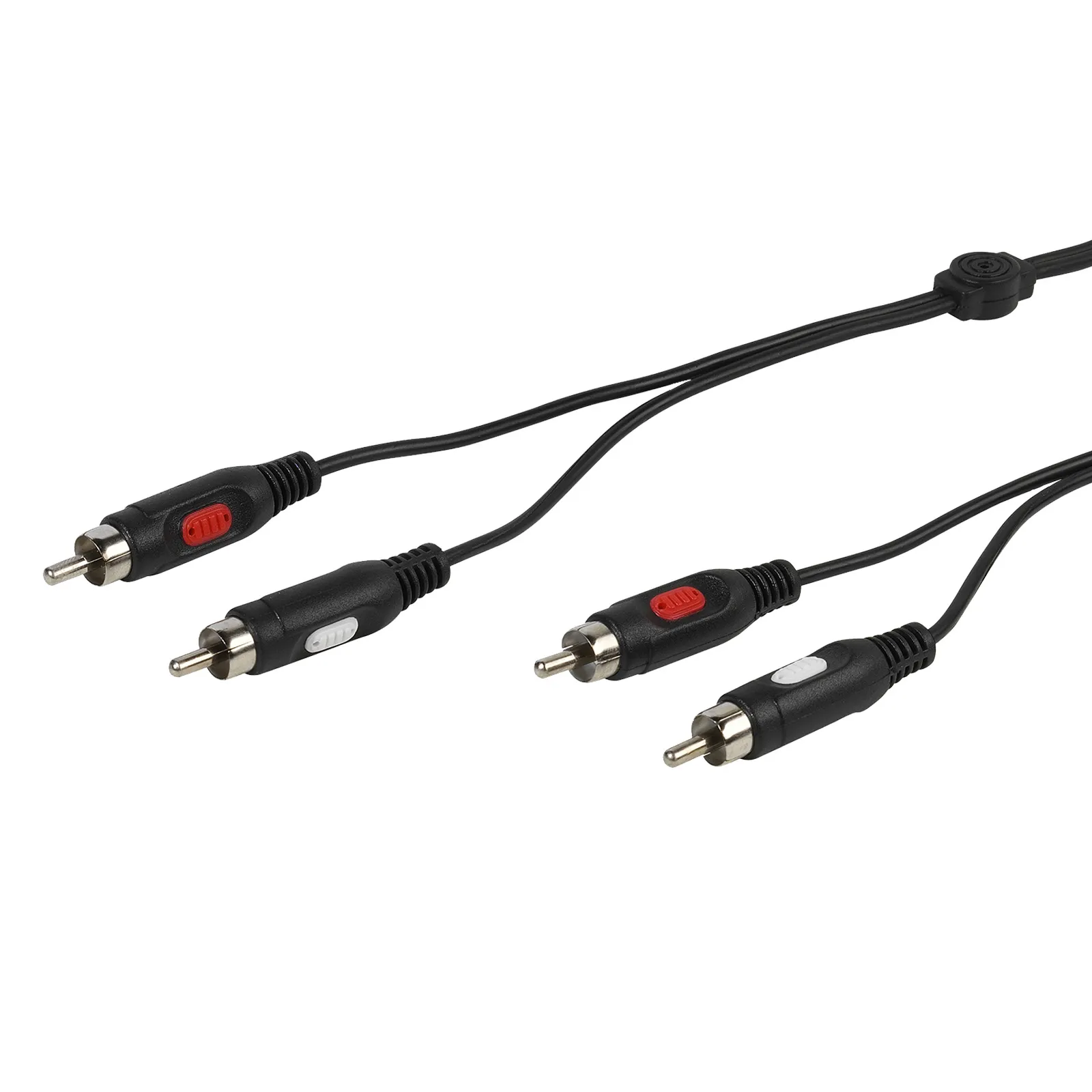Kabel  audio Vivanco 46012 2x RCA 1,5m Czarny