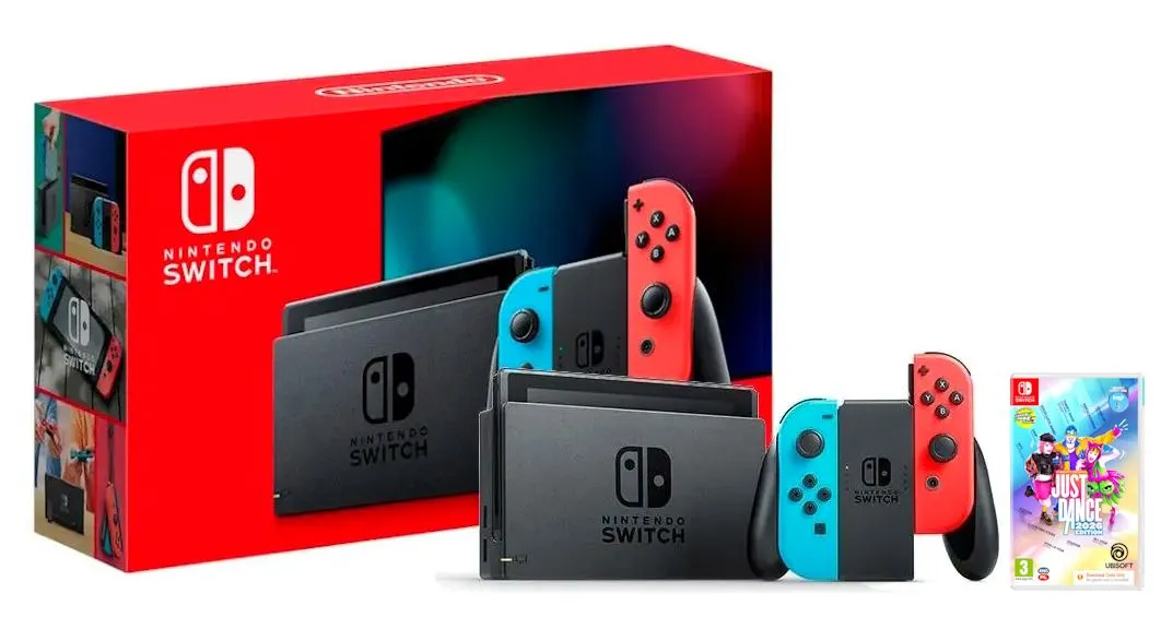 Konsola Nintendo Switch Joy-Con v2 Czerwono-niebieski + Just Dance 2026