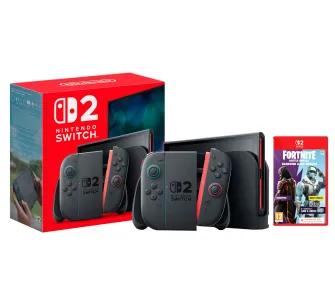 Konsola Nintendo Switch 2 Joy-Con Czarny + Fortnite Darkfire & Ice Bundle Dodatek do gry
