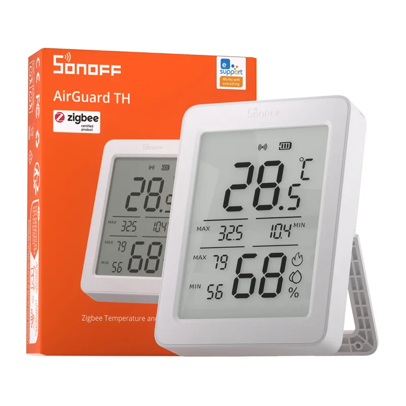 Czujnik temperatury / wilgoci Sonoff SNZB-02DR2 AirGuard TH