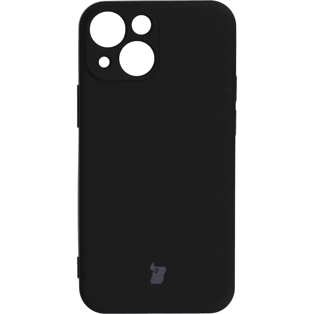 Etui Bizon Silicone do iPhone 13 Mini Czarny