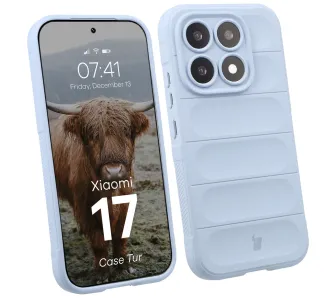 Etui Bizon Tur do Xiaomi 17 Jasnoniebieski