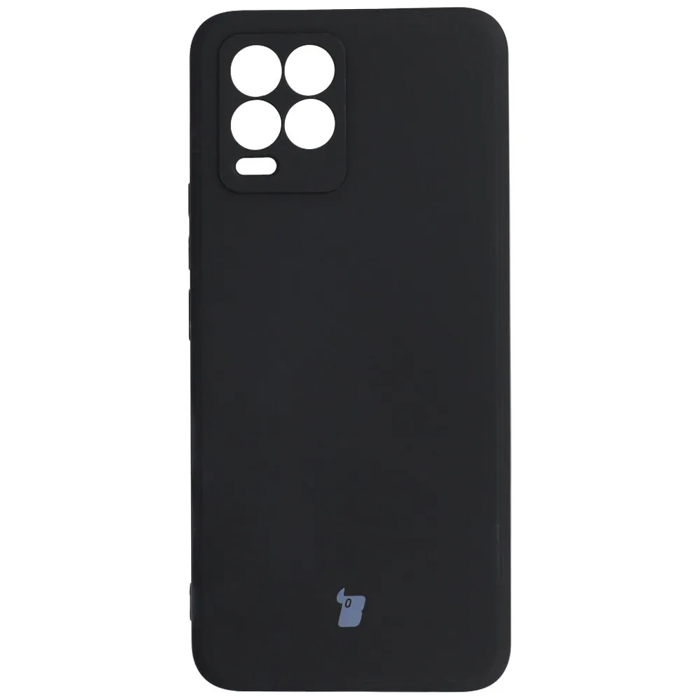 Etui Bizon Silicone do Realme 8 Pro / 8 Czarny