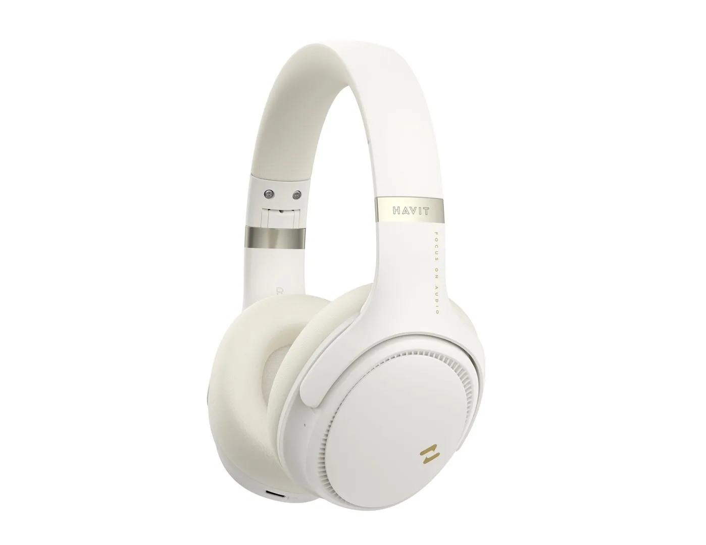 Słuchawki bezprzewodowe Havit H630BT PRO Nauszne Bluetooth 5.3 Złoty