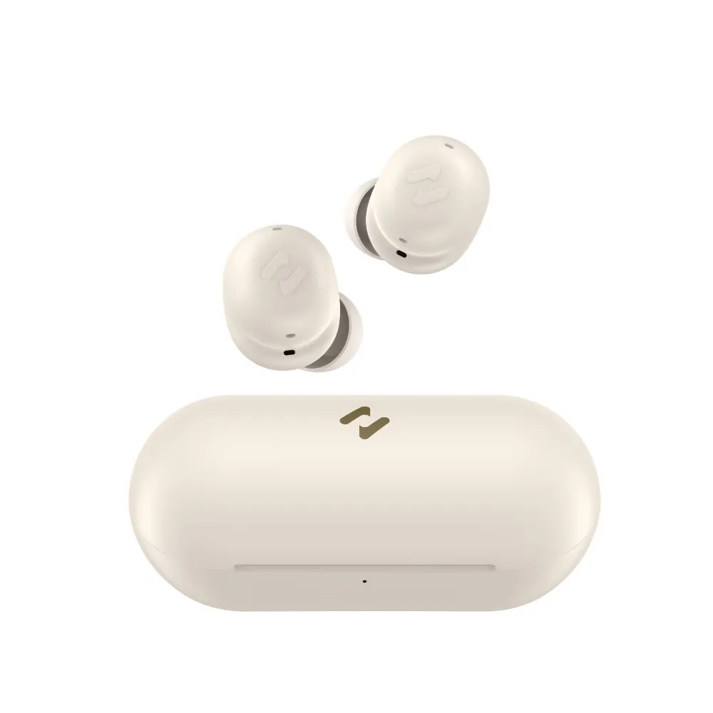 Słuchawki bezprzewodowe Havit TW969 Lite Dokanałowe Bluetooth 5.3 Beżowe