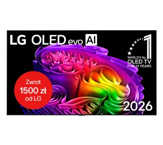 Telewizor LG OLED77G64LW 77" OLED evo AI 4K 165Hz webOS Dolby Vision Dolby Atmos HDMI 2.1 DVB-T2 Bez podstawy