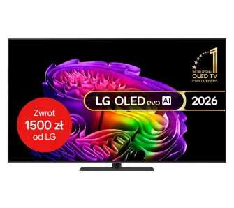 Telewizor LG OLED55G66LS 55" OLED evo AI 4K 165Hz webOS Dolby Vision Dolby Atmos HDMI 2.1 DVB-T2