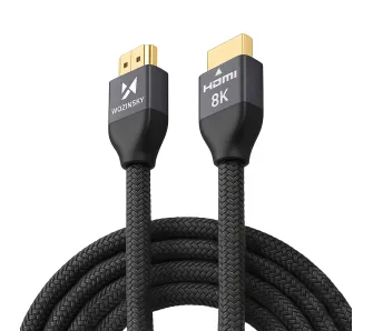 Kabel HDMI Wozinsky WHDMI-50 HDMI 2.1 8K 60Hz, 4K 120Hz 5m Srebrny