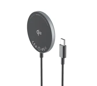 Ładowarka indukcyjna Wozinsky WQY1S Qi2 Magnetyczna 15W Czarny
