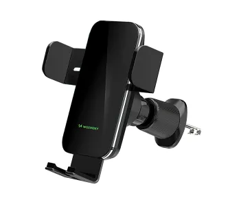 Uchwyt samochodowy Wozinsky WEDZ-3Y8S z ładowarką indukcyjną 15W 360 stopni Czarny